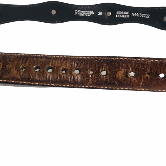 Nocona Mossy Oak Breakup Leather Horse Buckle - Picture 6 of 6